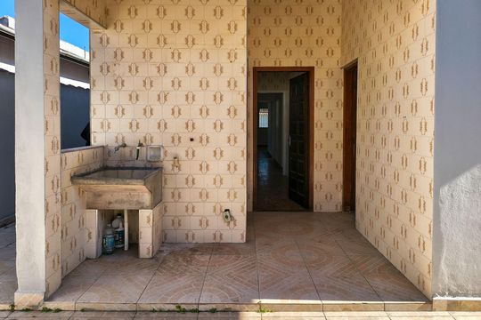 Área de serviço de casa para alugar com 4 quartos, 160m² em Vila Caiçara, Praia Grande