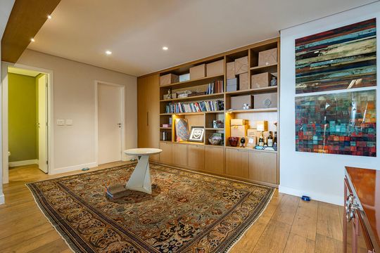 Sala/Cozinha de apartamento à venda com 2 quartos, 150m² em Pinheiros, São Paulo