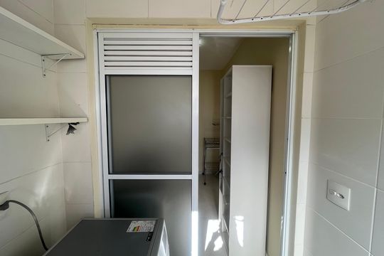 Área de Serviço de apartamento para alugar com 2 quartos, 58m² em Barra Funda, São Paulo