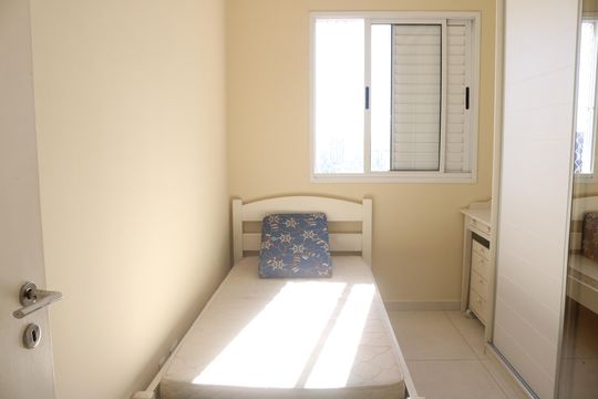 Quarto 2 de apartamento para alugar com 2 quartos, 58m² em Barra Funda, São Paulo