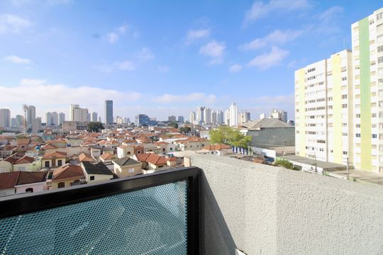 Varanda de apartamento para alugar com 2 quartos, 34m² em Água Rasa, São Paulo