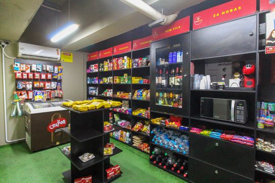 Área comum - Mercado de apartamento para alugar com 2 quartos, 54m² em Centro, Canoas