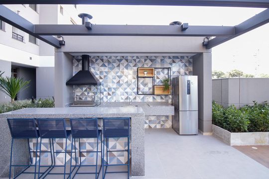 Área comum de apartamento para alugar com 3 quartos, 93m² em Jardim Independência (são Paulo), São Paulo