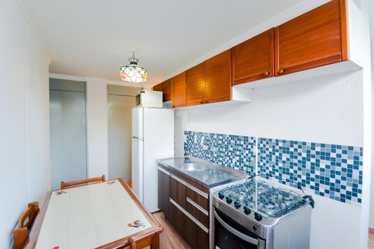 Cozinha de apartamento para alugar com 2 quartos, 64m² em Parque Cecap, Guarulhos
