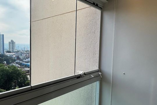 Sala - Sala de Jantar - Varanda de apartamento à venda com 2 quartos, 73m² em Vila Eldizia, Santo André