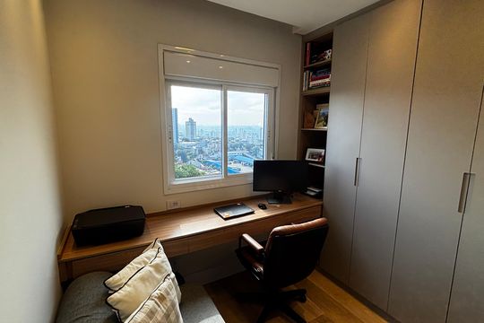 Quarto de apartamento à venda com 2 quartos, 73m² em Vila Eldizia, Santo André