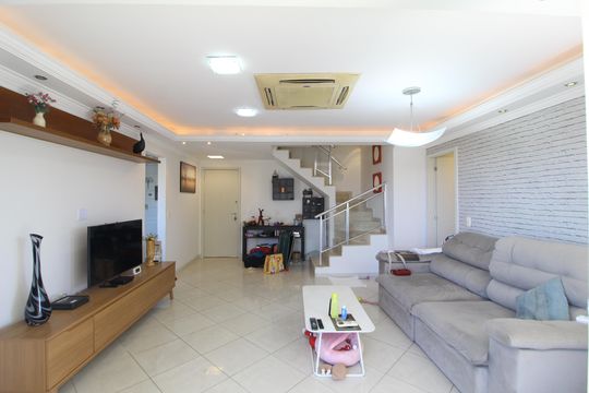 Sala 1 de apartamento para alugar com 3 quartos, 220m² em Barra Olímpica, Rio de Janeiro