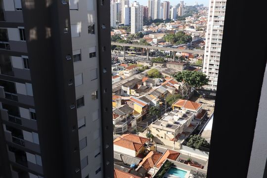 Vista da Varanda de apartamento para alugar com 1 quarto, 30m² em Vila Prudente, São Paulo