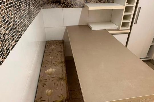 Cozinha de apartamento para alugar com 2 quartos, 70m² em Vila Cordeiro, São Paulo