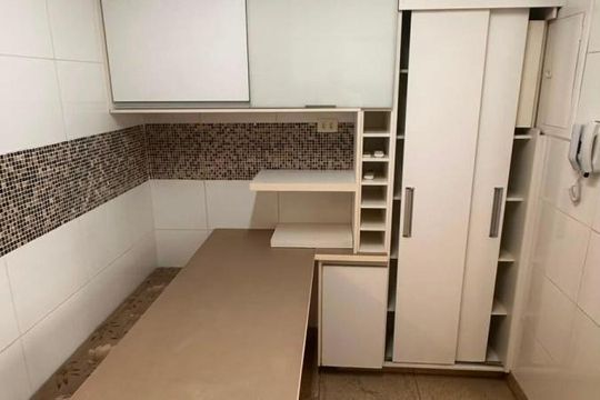 Cozinha de apartamento para alugar com 2 quartos, 70m² em Vila Cordeiro, São Paulo