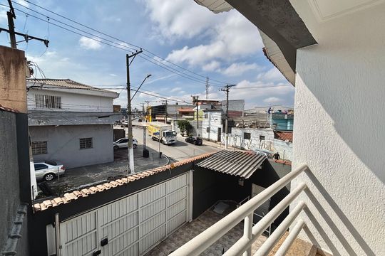 Vista da Varanda do Quarto 1 de casa à venda com 3 quartos, 100m² em Vila Domitila, São Paulo