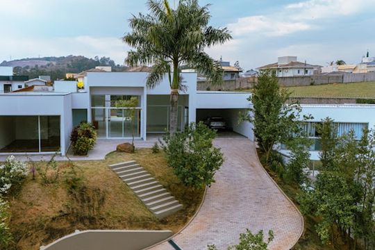 Área externa de casa de condomínio à venda com 5 quartos, 667m² em Parque Residencial Maison Blanche, Valinhos