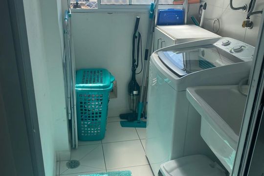 Área de serviço de apartamento para alugar com 3 quartos, 72m² em Vila Barros, Guarulhos