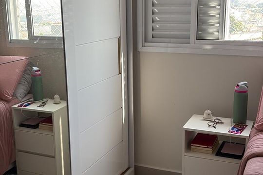 Quarto de apartamento para alugar com 3 quartos, 72m² em Vila Barros, Guarulhos