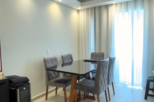 Sala de apartamento para alugar com 3 quartos, 72m² em Vila Barros, Guarulhos