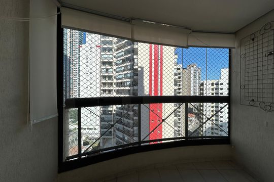 Sacada de apartamento à venda com 3 quartos, 74m² em Tatuapé, São Paulo