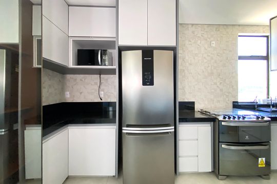 Cozinha de apartamento para alugar com 3 quartos, 115m² em Carmo, Belo Horizonte