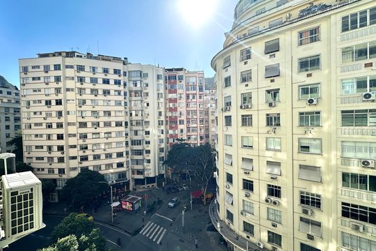 Vista do studio de apartamento para alugar com 1 quarto, 32m² em Copacabana, Rio de Janeiro