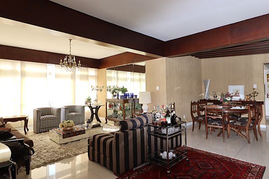 Sala de apartamento à venda com 3 quartos, 207m² em Independência, Porto Alegre