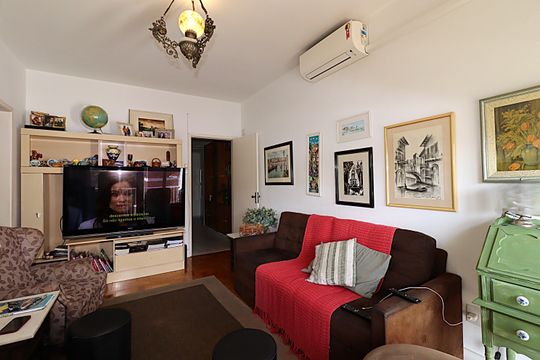 Sala de TV de apartamento à venda com 3 quartos, 207m² em Independência, Porto Alegre