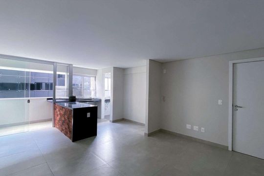 Varanda da Sala/cozinha de apartamento para alugar com 2 quartos, 65m² em Lourdes, Belo Horizonte
