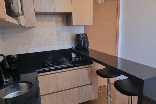 Cozinha de apartamento à venda com 1 quarto, 37m² em Centro, Guarulhos