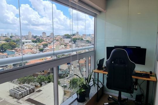 Vista de apartamento à venda com 1 quarto, 37m² em Centro, Guarulhos