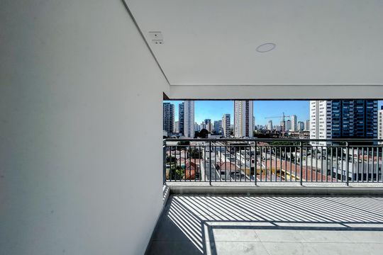 Vista da Suíte 3 de apartamento à venda com 3 quartos, 119m² em Vila Zilda, São Paulo