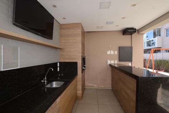 Área comum - Churrasqueira de apartamento à venda com 3 quartos, 68m² em Marechal Hermes, Rio de Janeiro