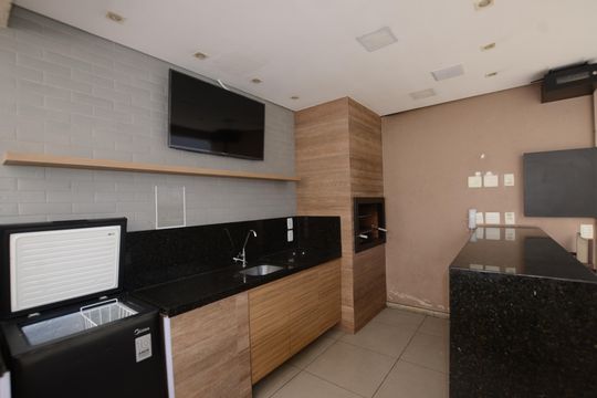 Área comum - Churrasqueira de apartamento à venda com 3 quartos, 68m² em Marechal Hermes, Rio de Janeiro
