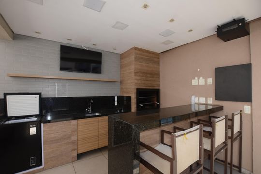 Área comum - Churrasqueira de apartamento à venda com 3 quartos, 68m² em Marechal Hermes, Rio de Janeiro