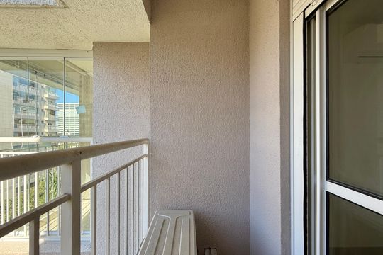 Sacada Quarto 2 de apartamento à venda com 2 quartos, 59m² em Santo Amaro, São Paulo