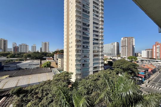 Vista de apartamento à venda com 2 quartos, 59m² em Santo Amaro, São Paulo