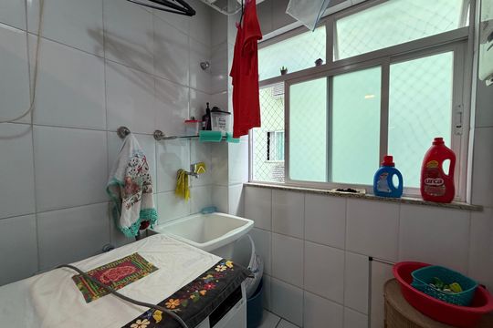 Área de serviço de apartamento à venda com 3 quartos, 110m² em Jacarepaguá, Rio de Janeiro