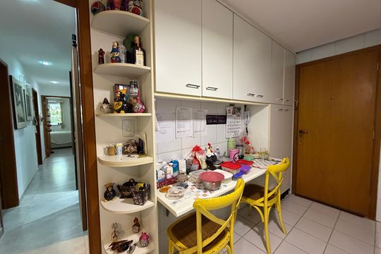 Cozinha de apartamento à venda com 3 quartos, 110m² em Jacarepaguá, Rio de Janeiro