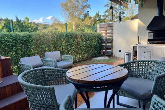 Area gourmet de casa de condomínio para alugar com 3 quartos, 155m² em Alphaville, Santana de Parnaíba