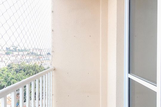 Varanda da Sala de apartamento para alugar com 2 quartos, 42m² em Jardim Lourdes, São Paulo