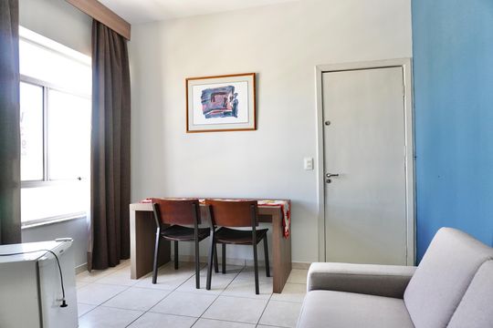 Sala  de kitnet/studio à venda com 1 quarto, 26m² em Santa Efigênia, Belo Horizonte
