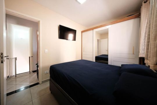 Quarto 1 de casa de condomínio à venda com 2 quartos, 119m² em Vila Talarico, São Paulo