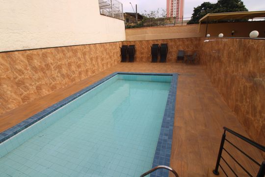 Área comum - Piscina de apartamento à venda com 2 quartos, 40m² em Vila Domitila, São Paulo
