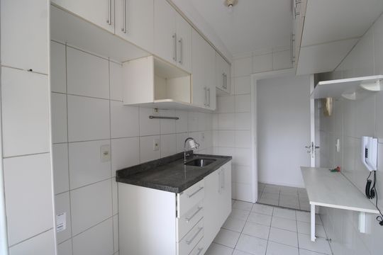 Cozinha de apartamento à venda com 3 quartos, 74m² em Taquara, Rio de Janeiro