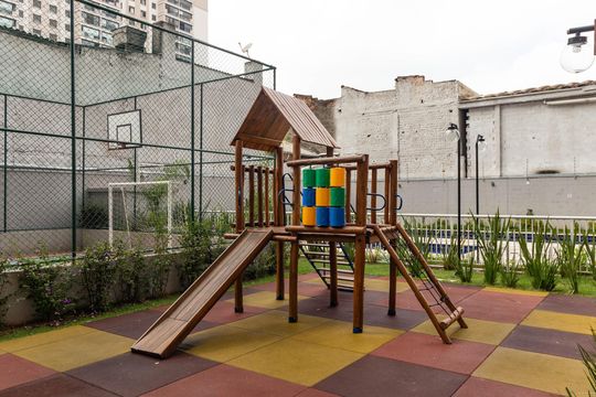 Área comum de apartamento para alugar com 1 quarto, 42m² em Barra Funda, São Paulo