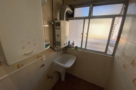 Área de serviço de apartamento à venda com 3 quartos, 119m² em Méier, Rio de Janeiro