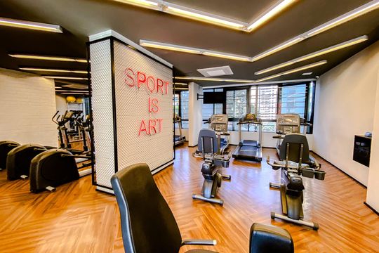 Área comum - Academia de kitnet/studio para alugar com 1 quarto, 27m² em Vila Mariana, São Paulo