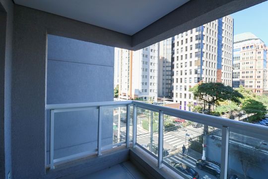 Varanda de apartamento para alugar com 3 quartos, 73m² em Chácara Santo Antônio, São Paulo