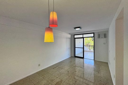 Sala de apartamento para alugar com 3 quartos, 123m² em Recreio dos Bandeirantes, Rio de Janeiro