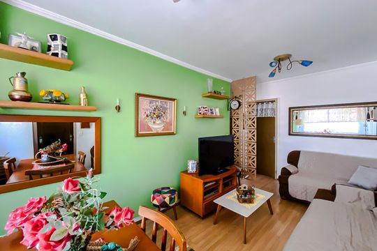 Sala de apartamento para alugar com 3 quartos, 52m² em Lapa, São Paulo