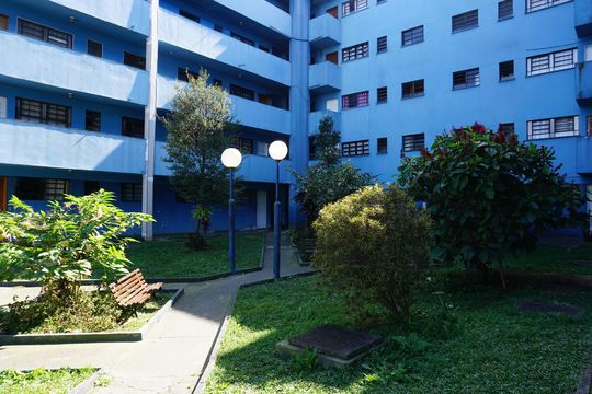 Área comum de apartamento para alugar com 2 quartos, 55m² em Conjunto Habitacional Parque Valo Velho Ii, Embu das Artes