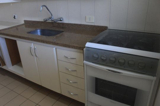 Cozinha de apartamento à venda com 2 quartos, 98m² em Santo Antônio, São Caetano do Sul