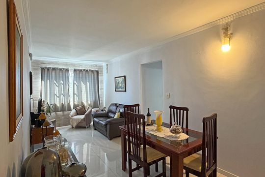 Sala de apartamento para alugar com 2 quartos, 65m² em Aparecida, Santos